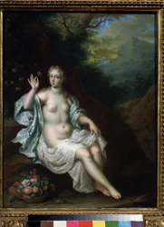 Portrait de la nymphe Flore