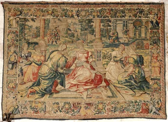 Tapisserie de Marc Antoine et Cléopâtre