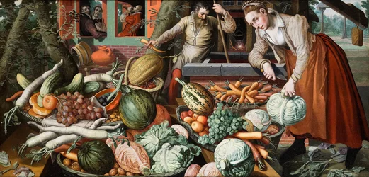 Scène de marché, 1569