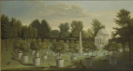 Vue du jardin des orangers, Chiswick House