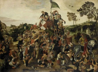 Le Kermis de la Saint-Martin, vers 1540-1598 (huile sur panneau)