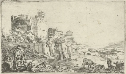Ruines du temple de Vénus et de Rome