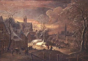 Paysage enneigé