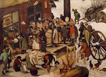 Le recensement à Bethléem (détail)