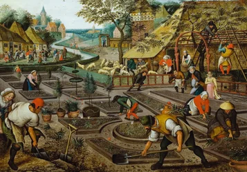 Les Quatre Saisons : Le Printemps, seconde moitié du XVIe siècle