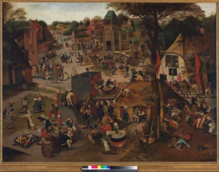 Fête villageoise en l