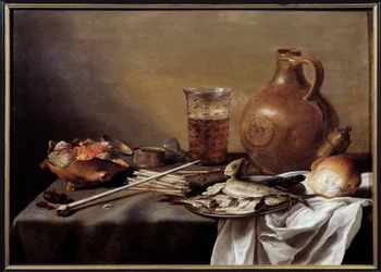 Nature morte avec poisson
