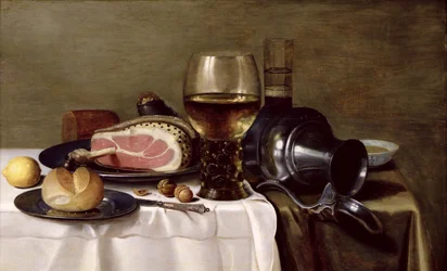 Nature morte au jambon