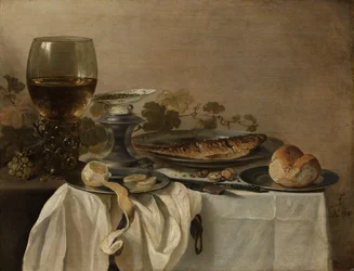 Nature morte avec un poisson