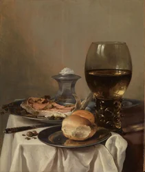 Nature morte avec un salière
