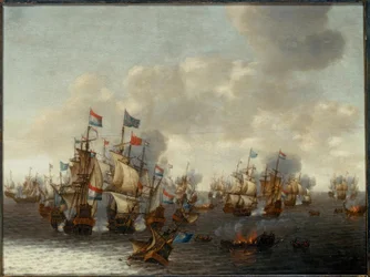 La bataille navale des quatre jours