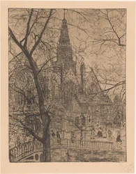 Vieille Église à Amsterdam