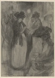 Fillettes aux fleurs à Londres