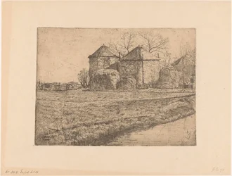 Ferme avec deux granges à foin