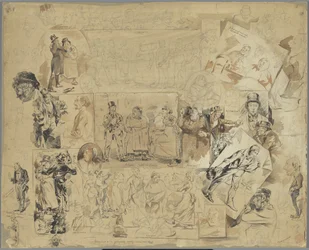 Caricatures, souvenirs d