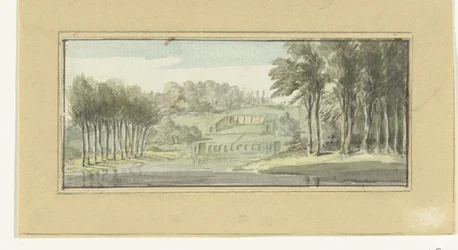 Paysage avec de l