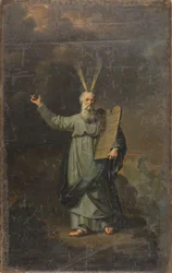 Moïse avec les tables de la loi