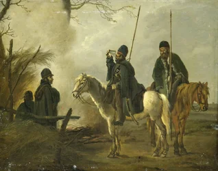 Avant-poste cosaque en 1813