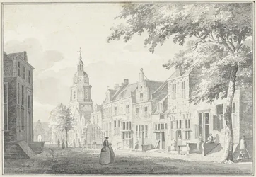Rue du village à Buren