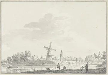 Vue de la ville de Buren