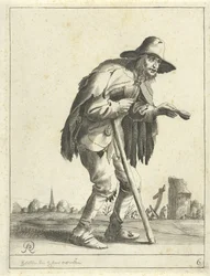 Mendiant lépreux (Mendiants et paysans)