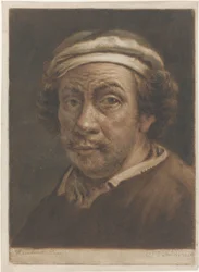Portrait de Rembrandt van Rijn