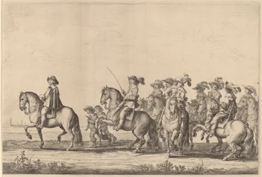 Entrée de Marie de Médicis à Amsterdam [plaque 2 de 6]