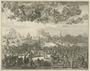 Départ de Charles II de Scheveningen pour l