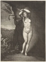 Andromède enchaînée au rocher
