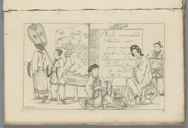 Dessinateur chinois et autres figures chinoises