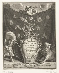 Page de titre pour le Mercure européen pour l