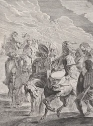 Un prince turc à cheval, vers 1620-25