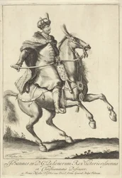 Portrait équestre du roi Jean III Sobieski de Pologne