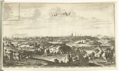 Vue de Moscou, 1726