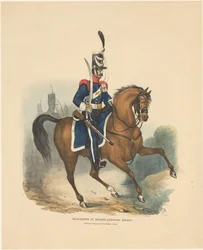 Soldat à cheval