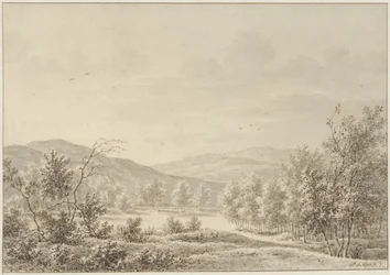 Paysage vallonné