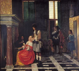 Les Joueurs de cartes, vers 1663-65