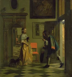 Le Messager, vers 1669