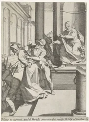 Le Christ envoyé par Pilate à Hérode (Passie van Christus, Passionis et resurrectionis)