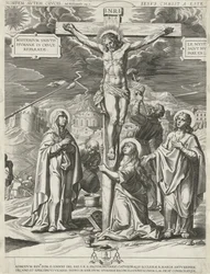 Crucifixion du Christ (partie centrale)