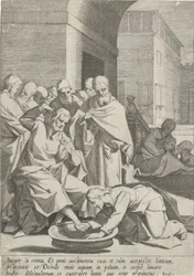 Lavement des pieds Passion du Christ Passionis et resurrectionis
