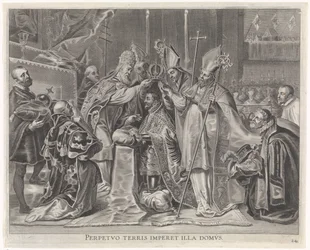 Couronnement de Charles V par le pape