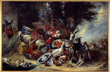 Animaux et ustensiles aussi dit Départ de Jacob pour la Mésopotamie