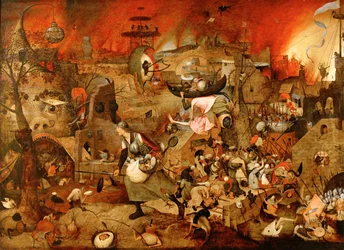 Mad Meg (huile sur bois de chêne)