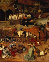Le triomphe de la mort, vers 1562 (panneau) (détail de 457, partie inférieure gauche, voir aussi 69068-71)