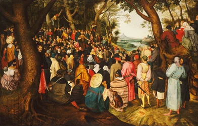 Saint Jean-Baptiste prêchant dans le désert, c.1633-50