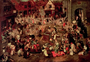 Le Conflit entre Carême et Mardi-Gras