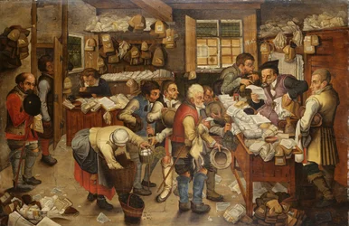 Le Paiement de la dîme, 1619