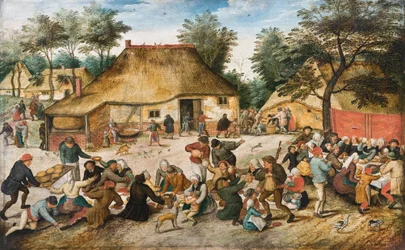 Le mariage paysan, vers 1600