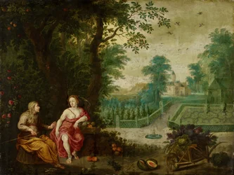 Vertumne et Pomone